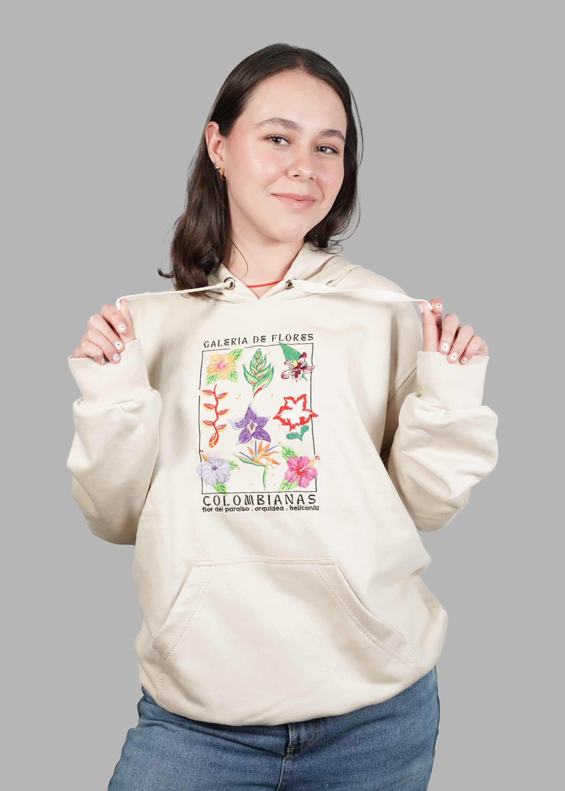 REF. Floral | Buzo capota